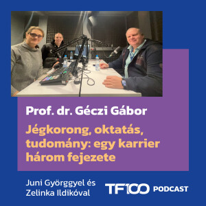 TF100 podcast: Jégkorong, oktatás, tudomány: egy karrier három fejezete