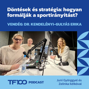 TF100 podcast: Döntések és stratégia: hogyan formálják a sportirányítást?