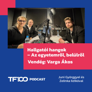 TF100 podcast: Hallgatói hangok – Az egyetemről, belülről