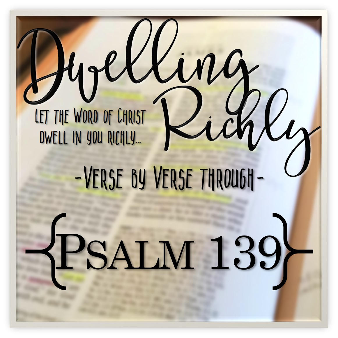 Psalm 139:19-24