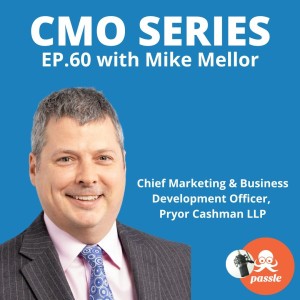 Episode 60 - Mike Mellor of Pryor Cashman on the role of data in influencing the direction of the firm