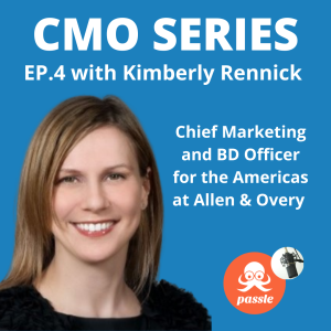 Episode 4. Kimberley Rennick of Allen & Overy on the purpose and direction of marketing in 2021