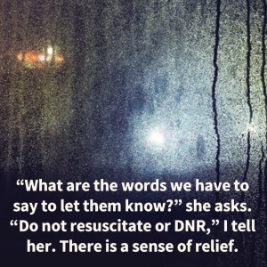 Encounters — A resident wonders about 