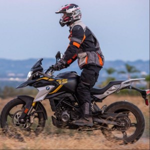 BMW G 310 GS + Kiran Ridley with Neale Bayly