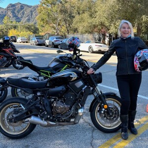 2023 Yamaha XSR700 plus Steve Rapp, Daytona 200 Winner