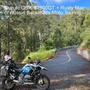 Suzuki GSX-S1000GT + Rusty Mac of Aussie Backroads Moto Touring
