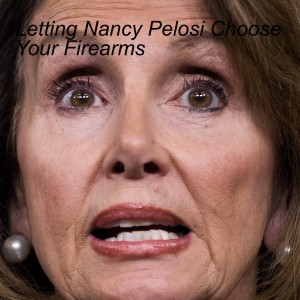 Letting Nancy Pelosi Choose Your Firearms