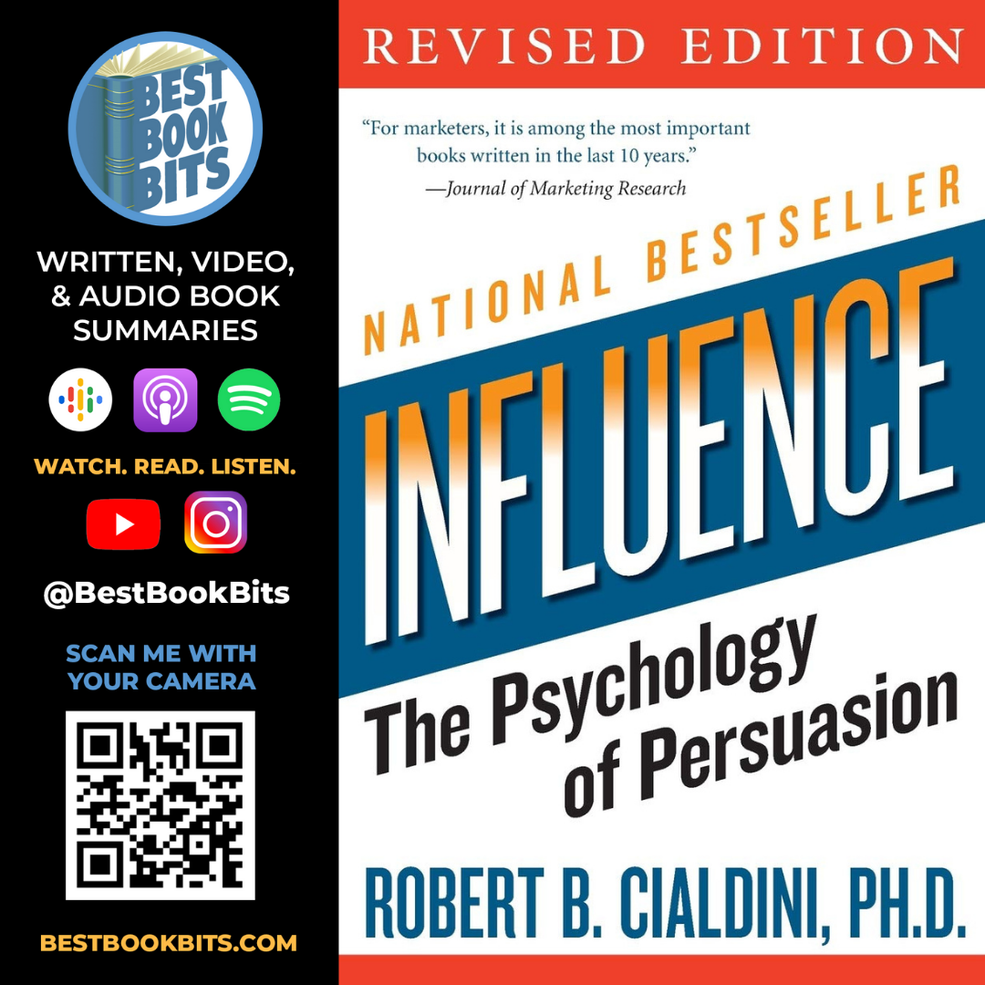 Influence | The Psychology of Persuasion | Robert Cialdini | Book Summary