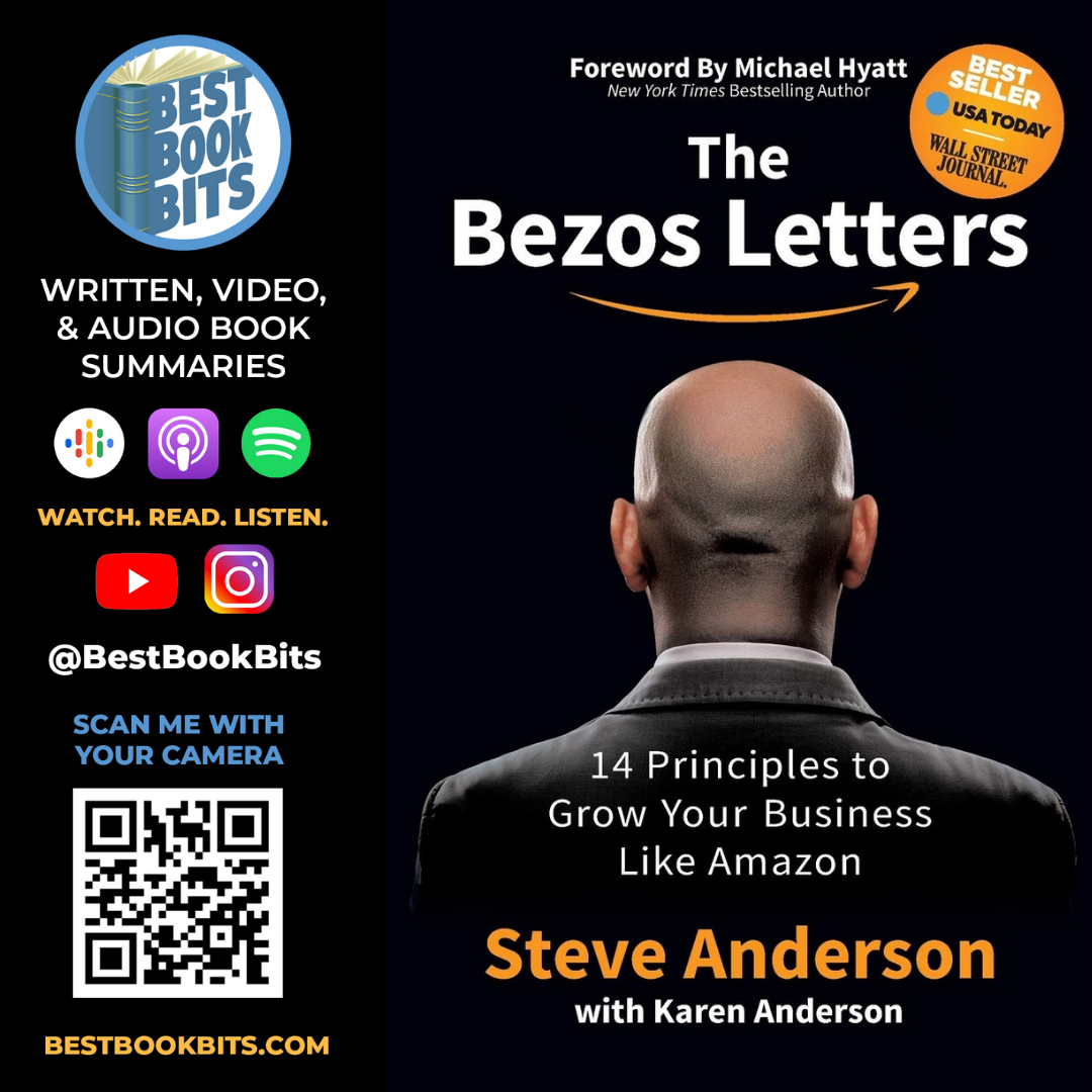 The Bezos Letters | 14 Principles to Grow Your Business Like Amazon | Steve Anderson | Book Summary