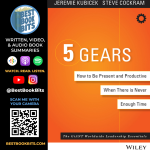 5 Gears |  Jeremie Kubicek and Steve Cockram | Book Summary