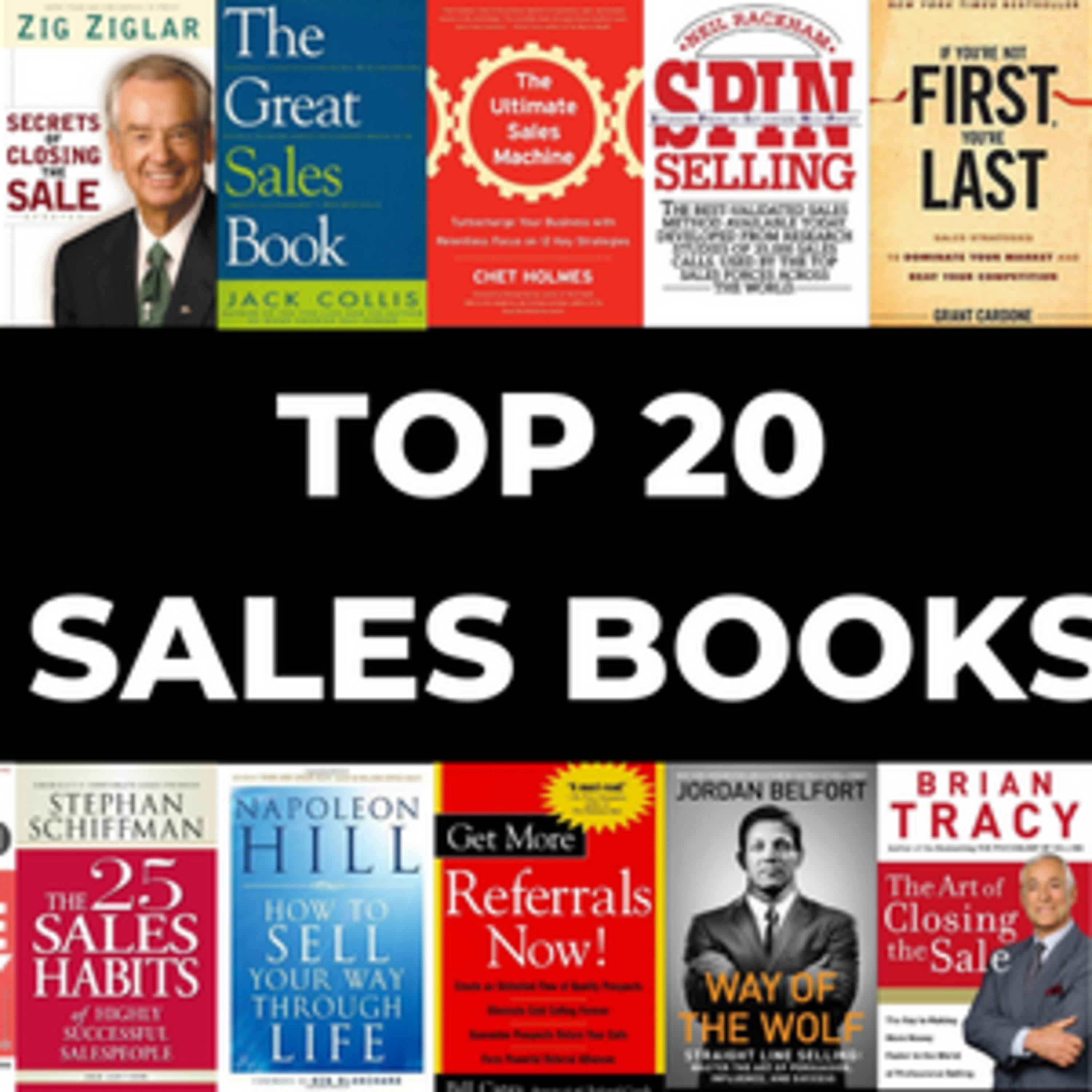 Top 20 Sales Books