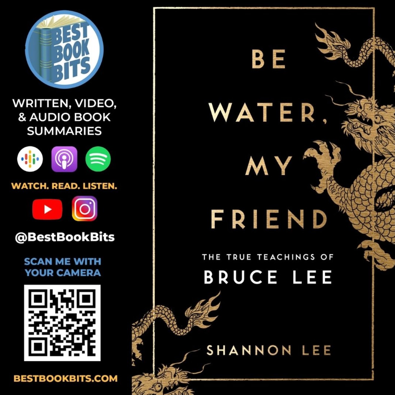 Be Water, My Friend | The Teachings of Bruce Lee | Shannon Lee | Book Summary