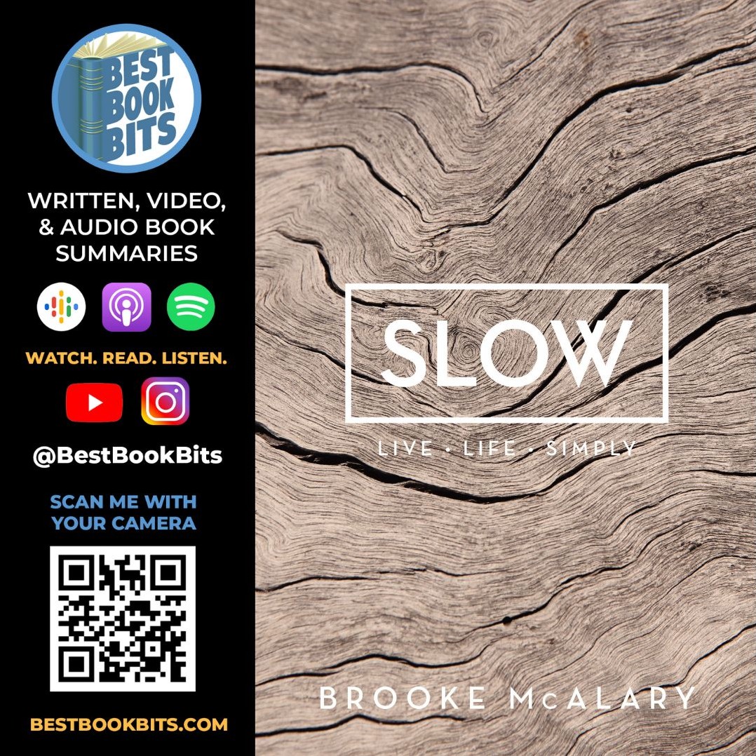 Slow | Live Life Simply | Brooke McAlary | Book Summary