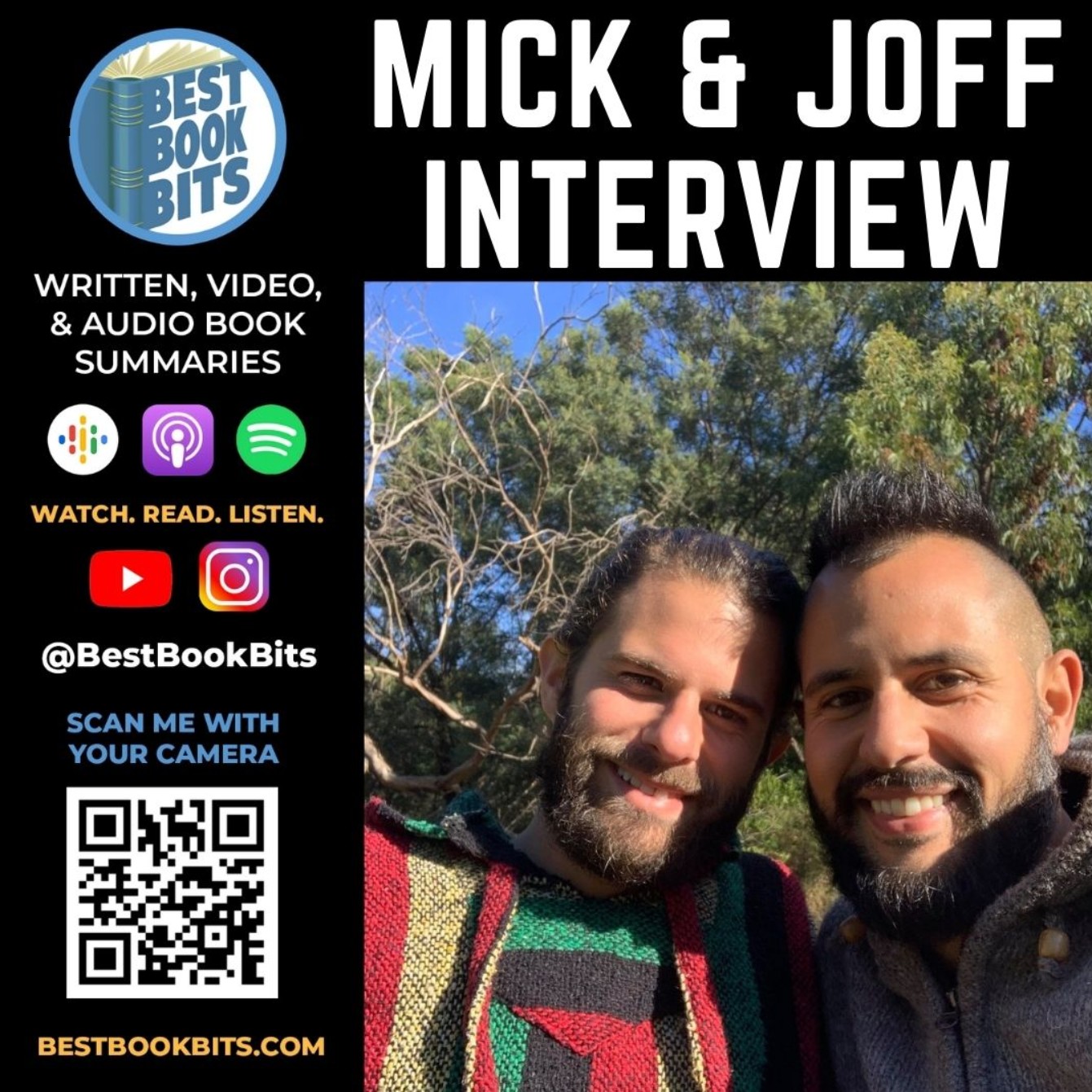 Mick &amp; Joff Lomonaco Interview | Universal Healer's Spreading Light &amp; Love | Bestbookbits Podcast |