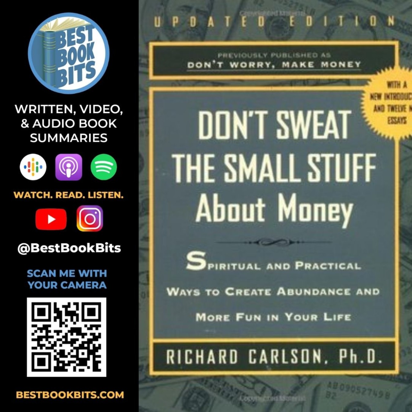 Don't Sweat the Small Stuff About Money: Simple Ways to Create Abundance | Richard Carlson | Summary