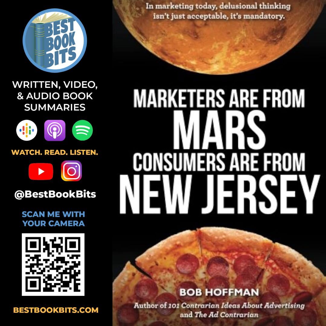 Marketers are from Mars by Bob Hoffman | Book Summary