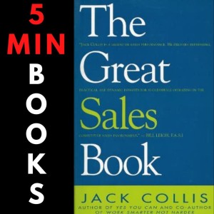5 Minute Books Presents The Great Sales Book By Jack Collis