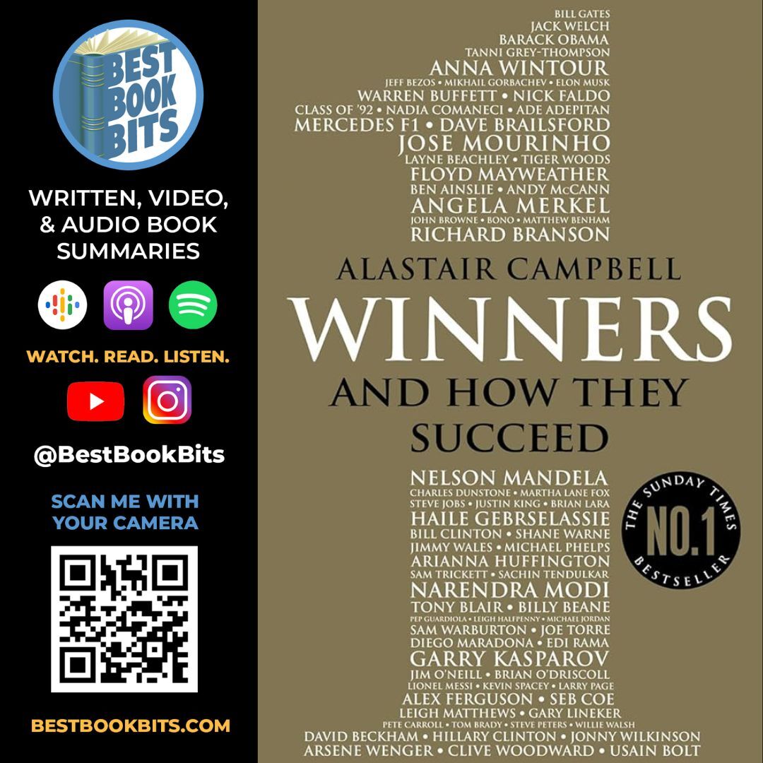 Winners by Alastair Campbell | Book Summary