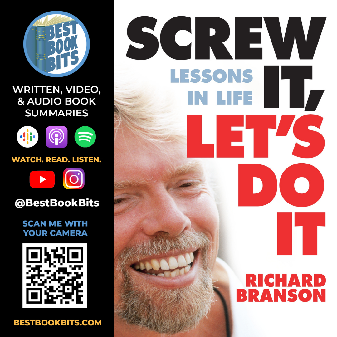 Screw It, Let's Do It | Richard Branson | Book Summary