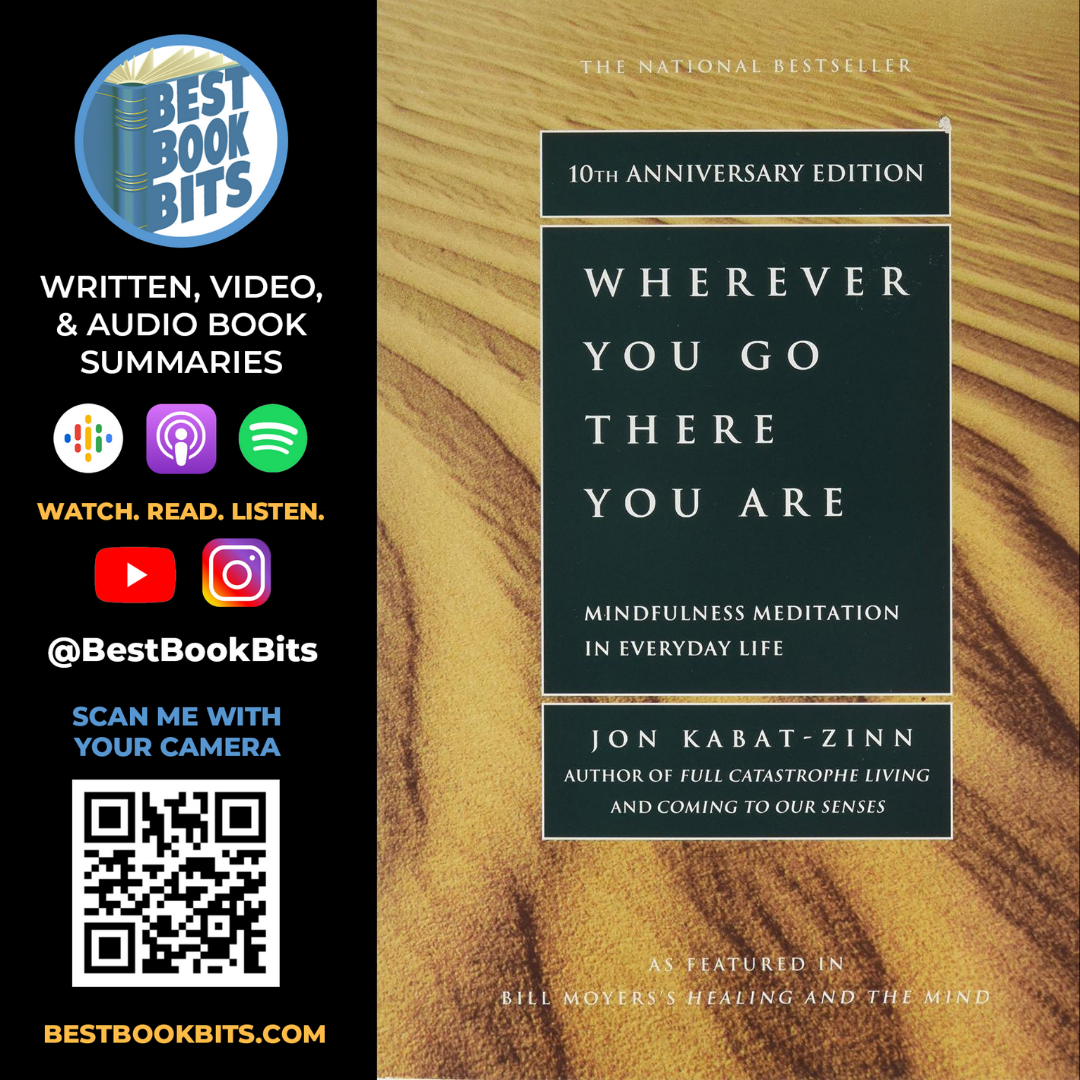 Wherever You Go, There You Are | Book Summary | Author Jon Kabat-Zinn