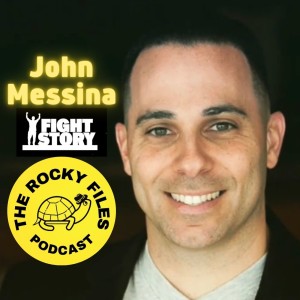 The Rocky Files EP 26: Welcome FIGHT STORY creator John Messina! Book review ”DRAGO” by T. Noy.