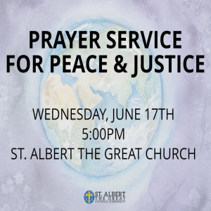 Prayer Service for Peace and Justice, June 17, 2020
