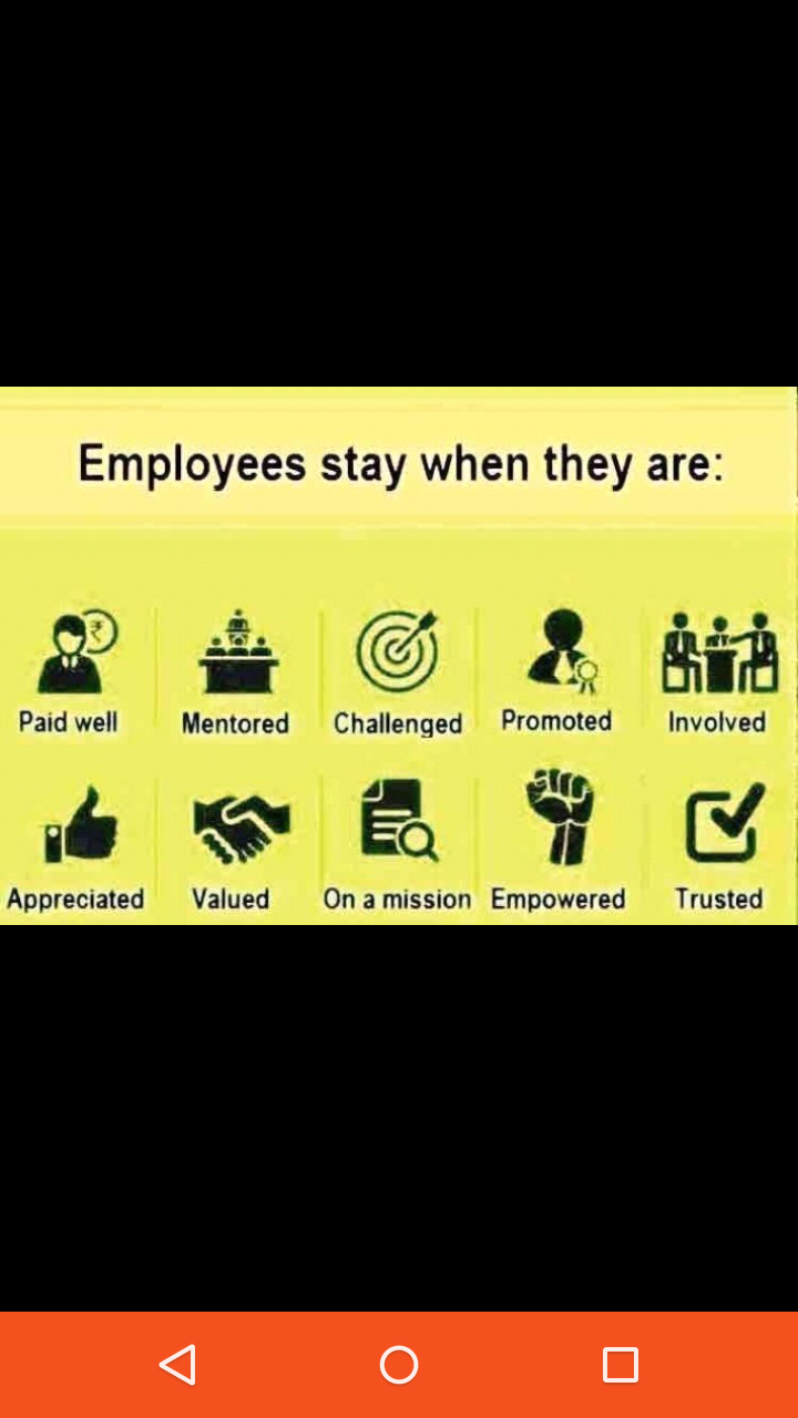 Employees Stays When They Are ...: