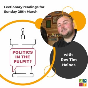 Episode : Tim Haines for Sunday 28th March