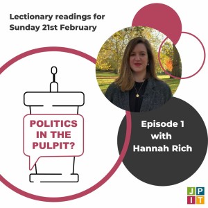 Episode 1: Hannah Rich - for Sunday 21st February