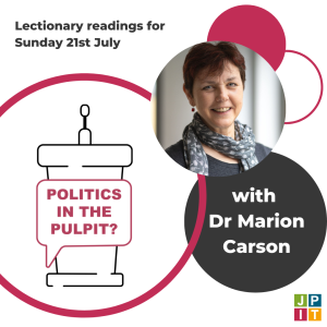 Episode 129: with Dr Marion Carson for Sunday 21 July