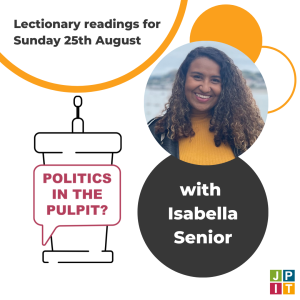 Episode 134: with Isabella Senior for Sunday 25 August