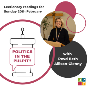 Episode 40: Revd Beth Allison-Glenny for 20th February