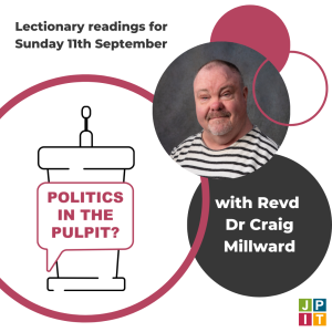 Episode 60: Revd Dr Craig Milward for 11th September