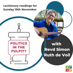 Episode 104: with Rev Simon Ruth de Voil for Sunday 19 November