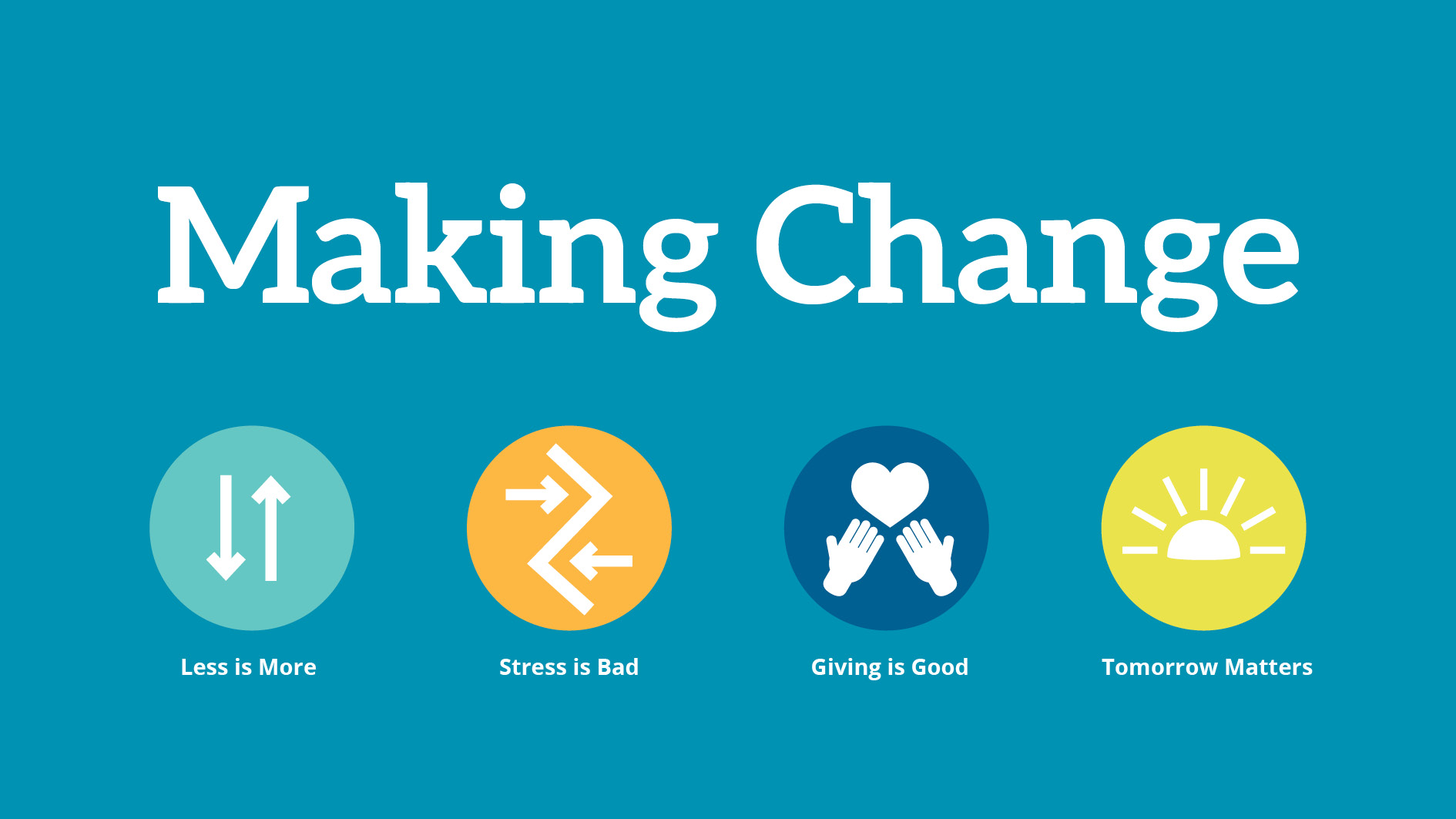 Making Change - Less is More - Craig Jourdain