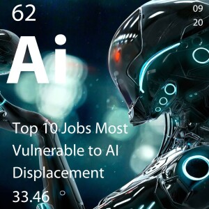 Episode #62: Top 10 Jobs Most Vulnerable to AI Displacement