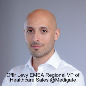 Offir Levy EMEA VP Sales Healthcare @Medigate about the cybersecurity challenges of medical devices