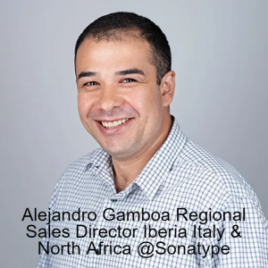 Alejandro Gamboa Regional Sales Director Iberia Italy & North Africa @Sonatype about SW supply chain