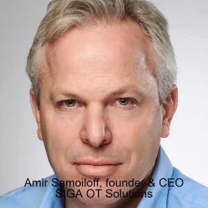 Amir Samoiloff, founder and CEO of SIGA OT Solutions אמיר סמואילוף מייסד ומנכ”ל סיגה סקיורטי