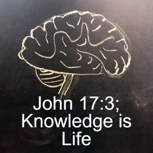 John 17:3; Knowledge is Life