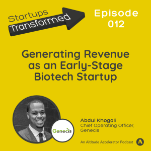 Episode 12 - Genecis: A Biotech Company Drives Circular Economy