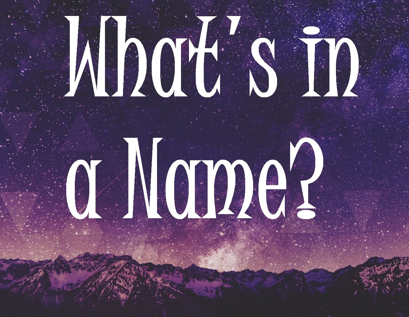 Pastor Kevin Hill 2-24-19 What’s in a name? #4