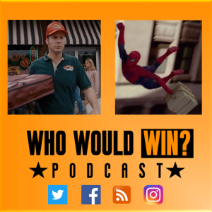 Who Would Win Delivering Pizza? Spider-Man vs. Ricky Bobby