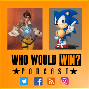 Tracer (Overwatch) vs. Sonic in American Ninja Warrior