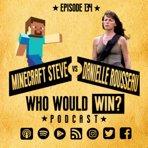 Minecraft Steve vs Danielle Rousseau in 'Man vs Wild'