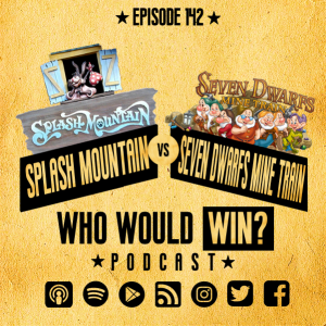 Splash Mountain vs Seven Dwarfs Mine Train