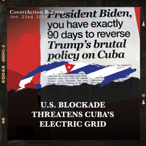 U.S. Blockade Threatens Cuba’s Electric Grid