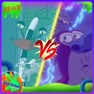 43. Aaahh!!! Real Monsters vs. Ren & Stimpy: O’ Lucky Monster vs. Superstitious Stimpy