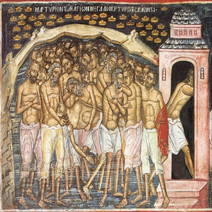 The 40 Martyrs of Sebaste: Baptism of Blood and Principals of Faith by Fr. Hewko (SSPX-MC)