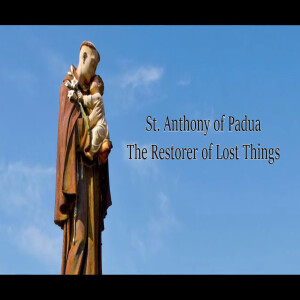The Catholic Storyteller: St. Anthony of Padua the Restorer of Lost Things